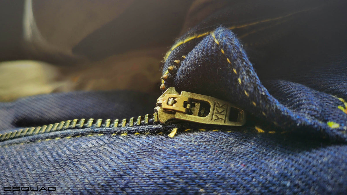 Jean ESQUAD LEO RAW BLUE