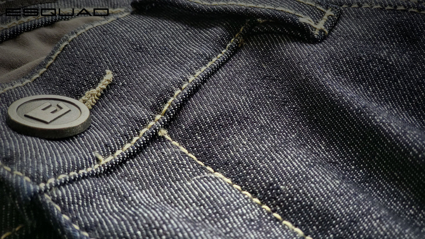 Jean ESQUAD MILO WP RAW BLUE