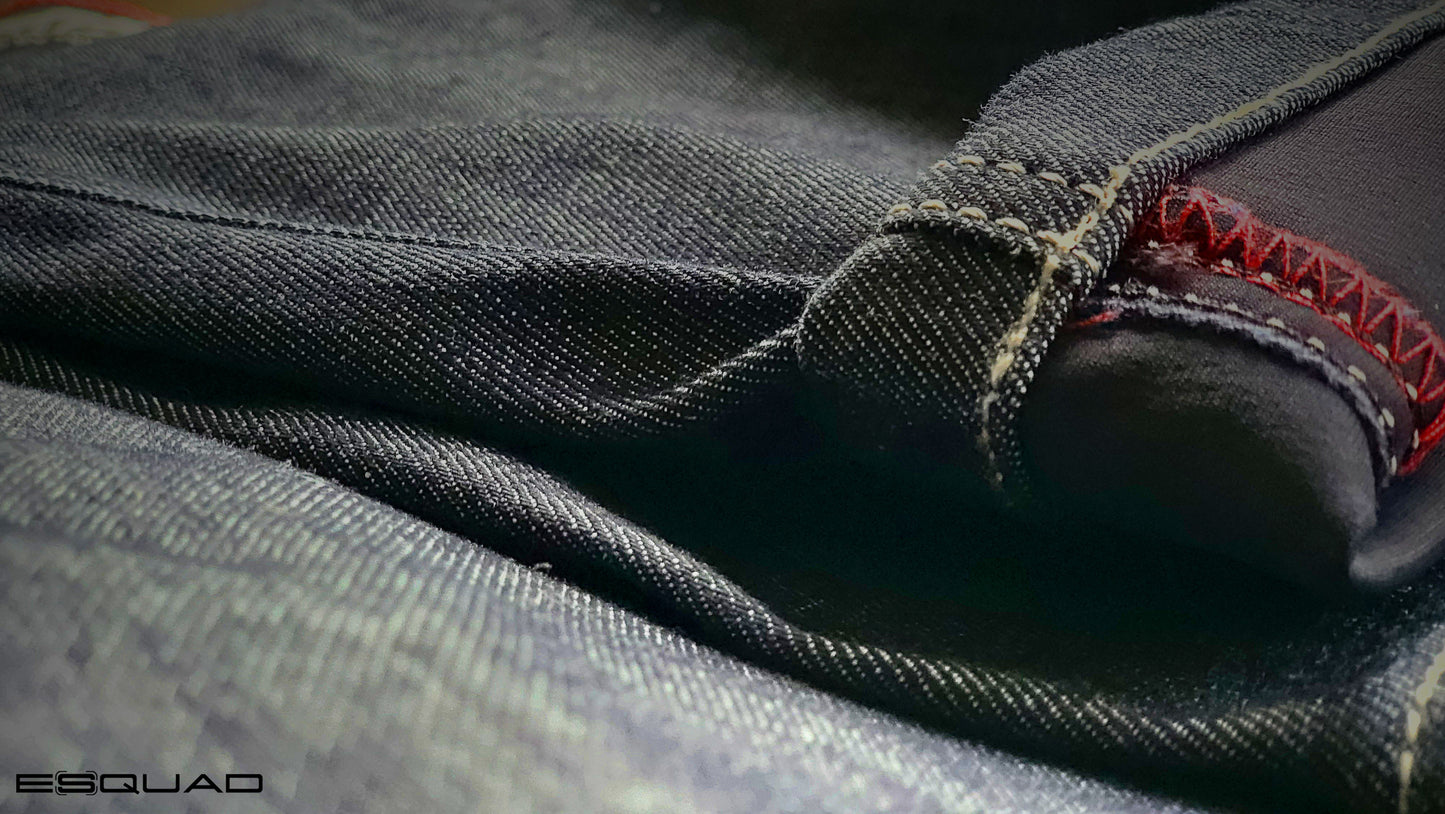 Jean ESQUAD MILO WP RAW BLUE
