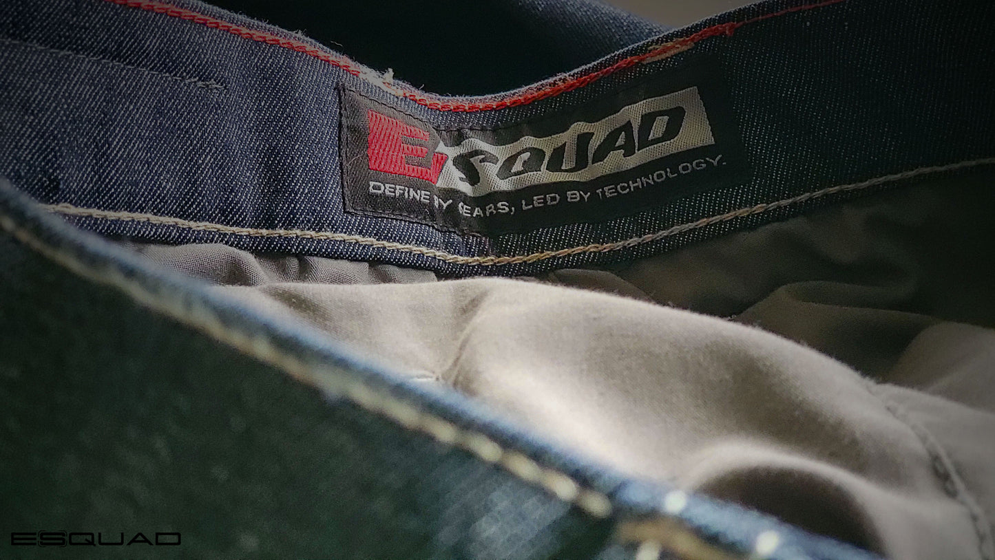 Jean ESQUAD MILO WP RAW BLUE