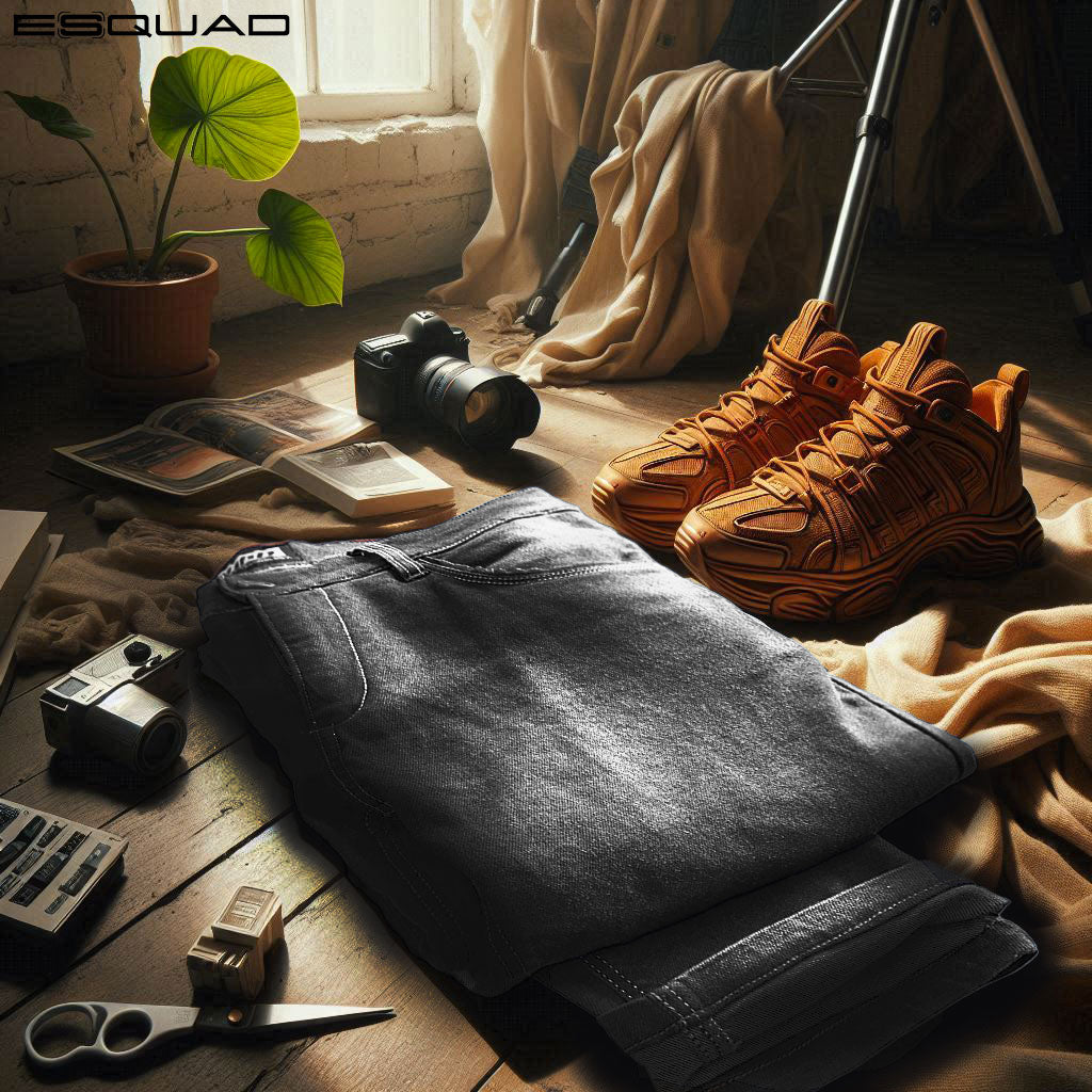 Jean ESQUAD LEO DIRTY BLACK