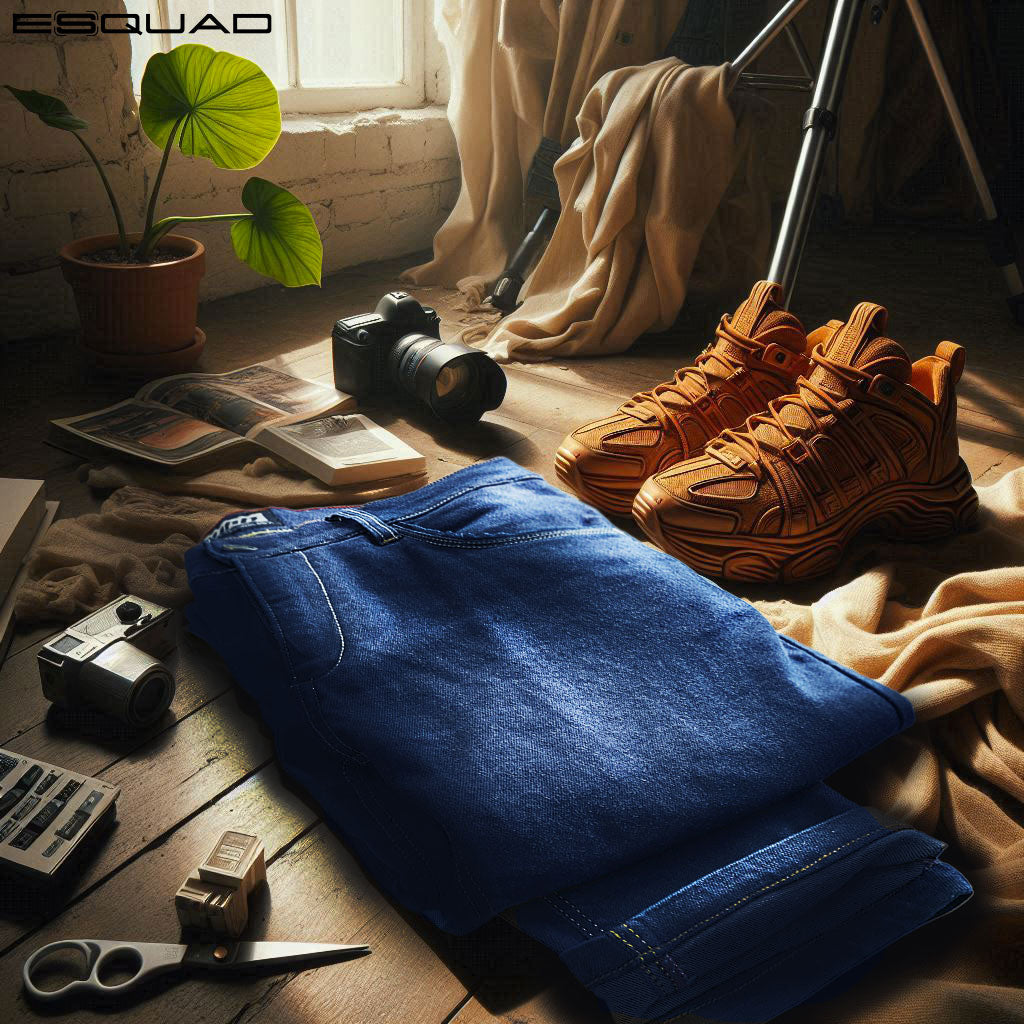Jean ESQUAD LEO DIRTY BLUE